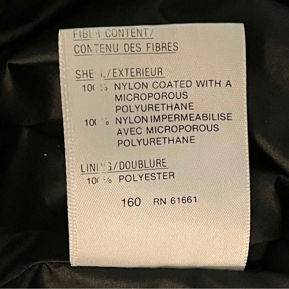 Vintage 85-92 North Face TNF Tan Long Zip Rain Parka Field Jacket USA Berkeley M